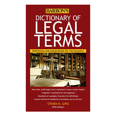 Dictionary of Legal Terms for Indiana Notaries