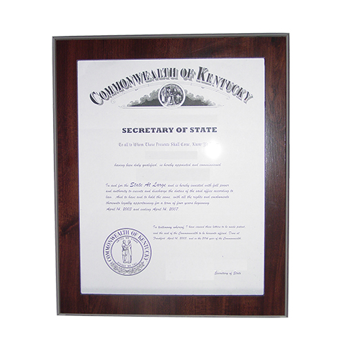 40% OFF Indiana Notary Certificate Frames American Assoc of Notaries